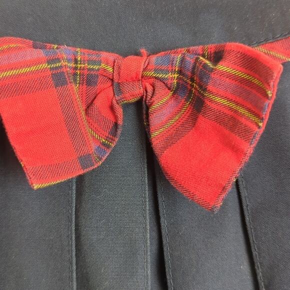 Vintage Rothschild Madeline Pea Coat Pleated laid Faux Fur Lining Girls … - Picture 12 of 15